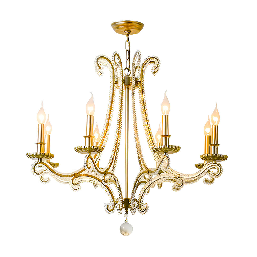 C08 8-Light E14 Bulb Chandelier