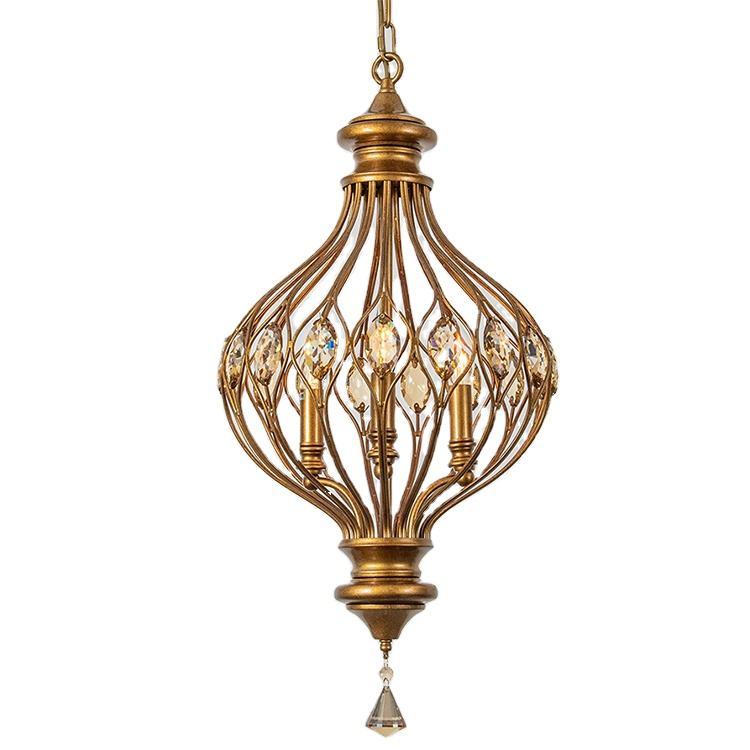 D9195-3 Elegant Glow Chandelier