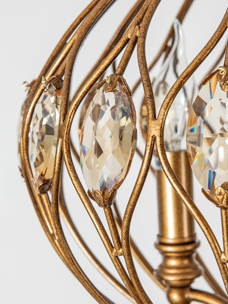 D9195-3 Elegant Glow Chandelier