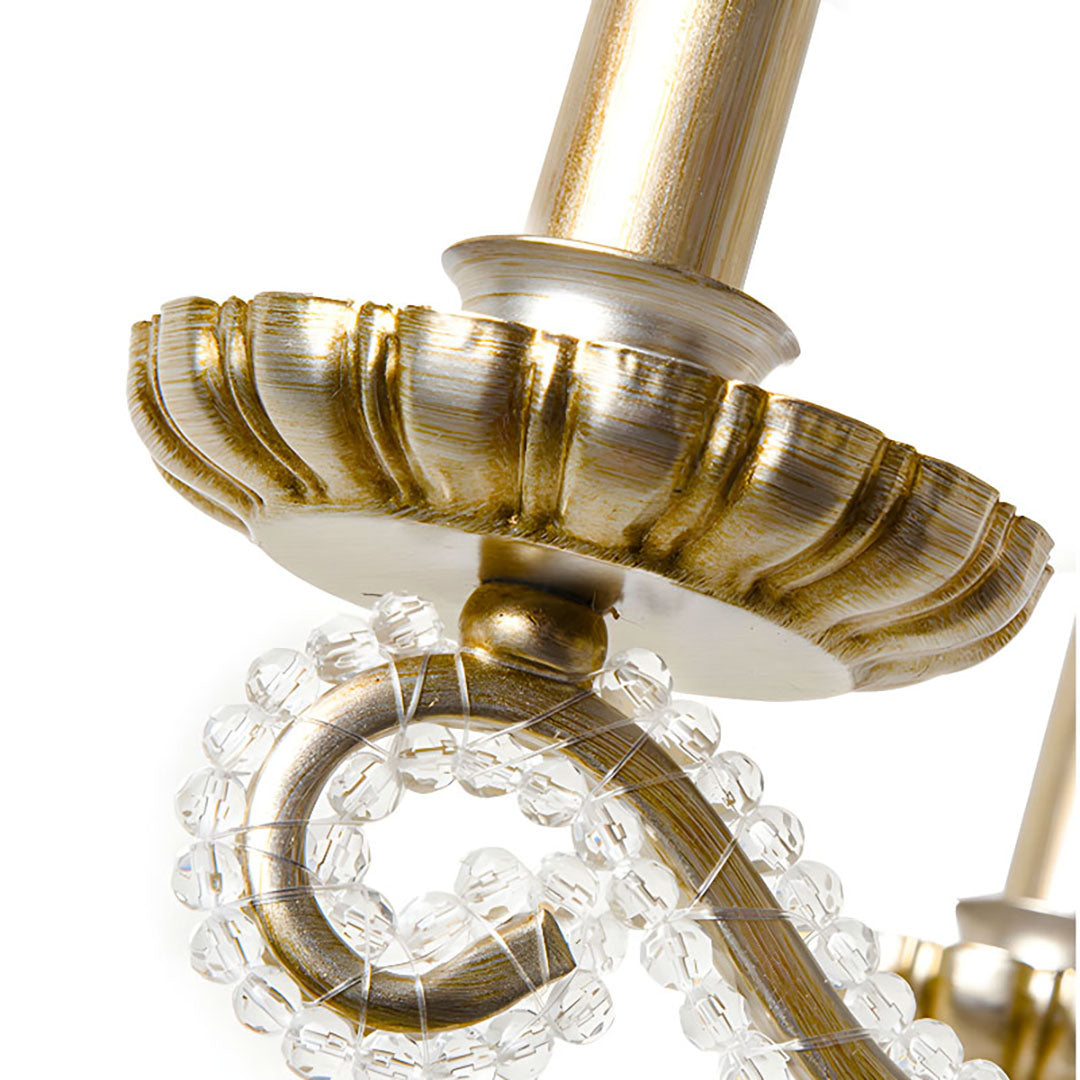 C10 10-Light E14 Bulb Chandelier