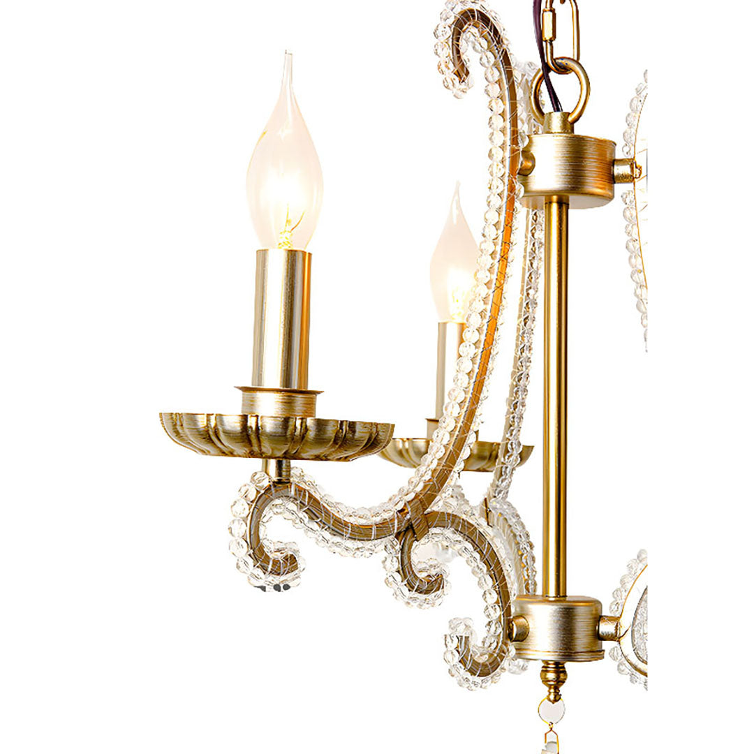 C10 10-Light E14 Bulb Chandelier