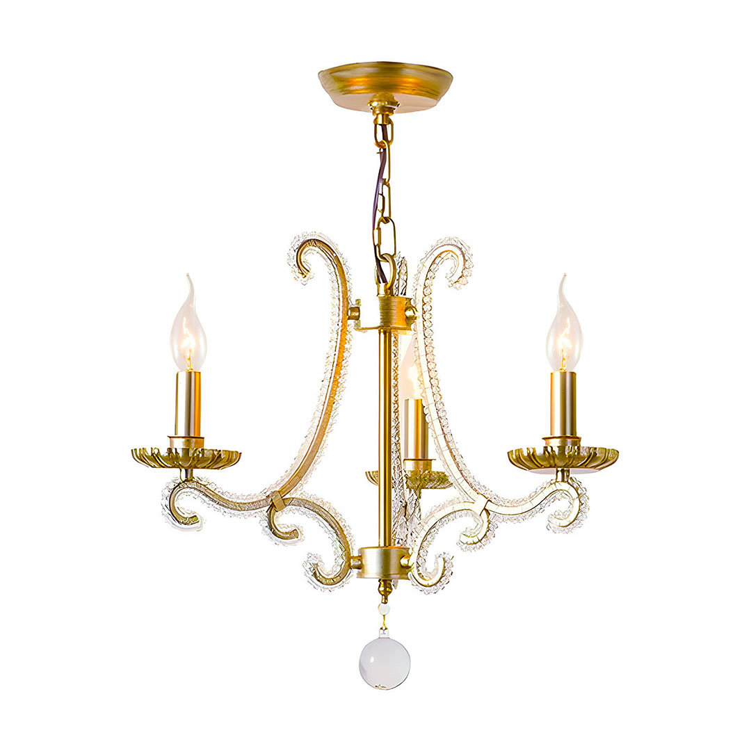 C03 3-Light E14 Bulb Chandelier