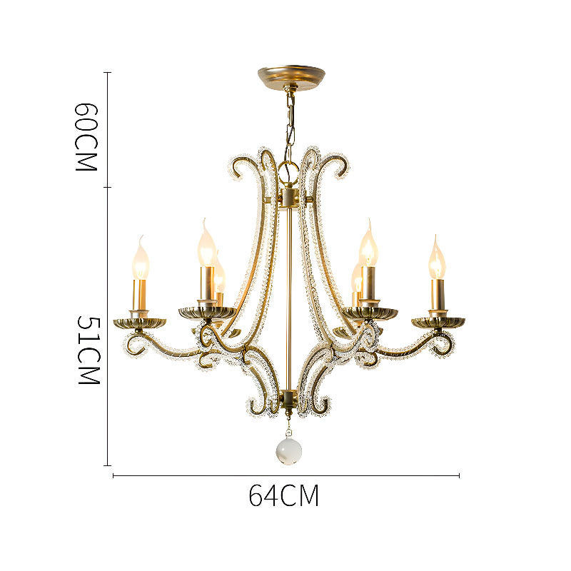 C06 6-Light E14 Bulb Chandelier