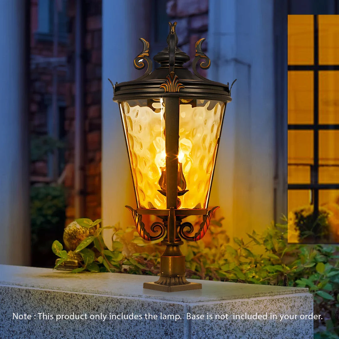71.2cm Vintage Lantern Wall Lamp Modern Aluminum & Glass Wall Light – photo 2 – photo 2