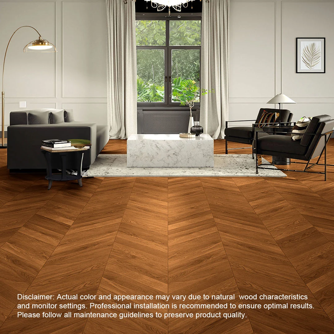 Solid Oak Chevron Parquet – photo 2 – photo 2