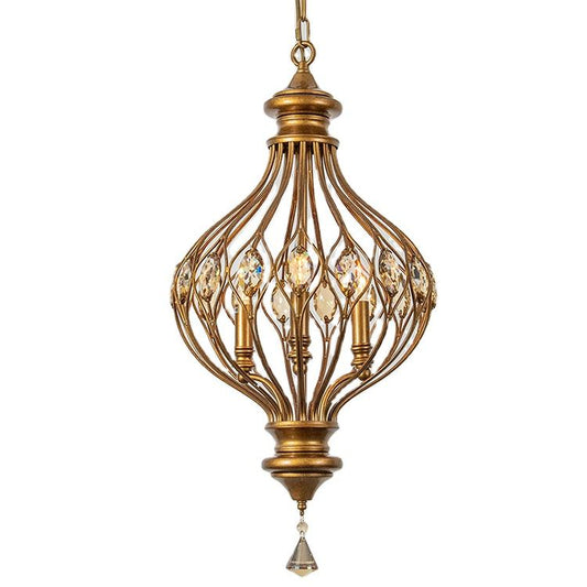 D9195-3 Elegant Glow Chandelier