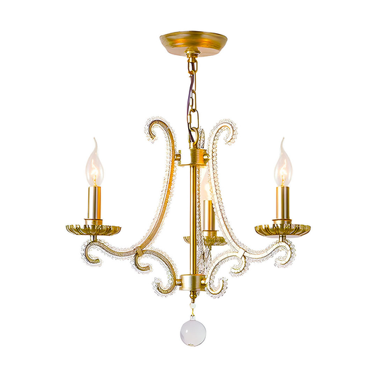 C03 3-Light E14 Bulb Chandelier