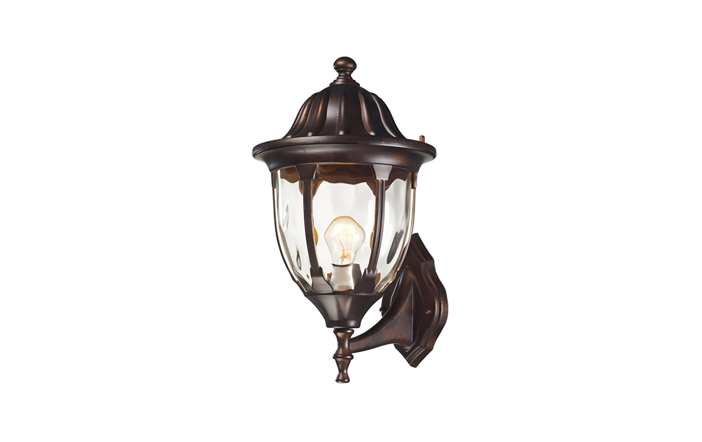 L25 41cm Clear Water Outdoor Lantern