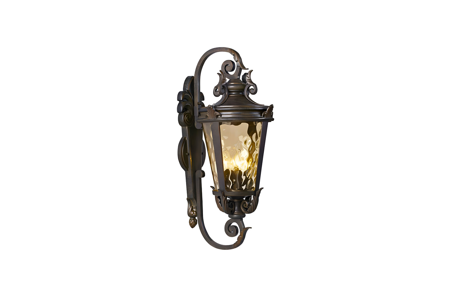 L32 70cm Champagne Water Outdoor Lantern