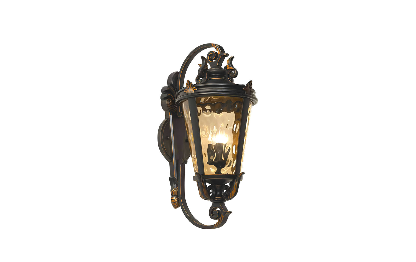 L34 90cm Champagne Water Outdoor Lantern