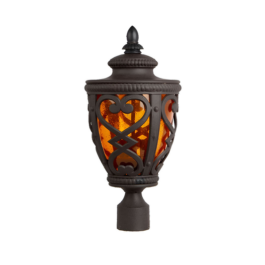 L12 50.8cm Champagne Seeded Outdoor Lantern