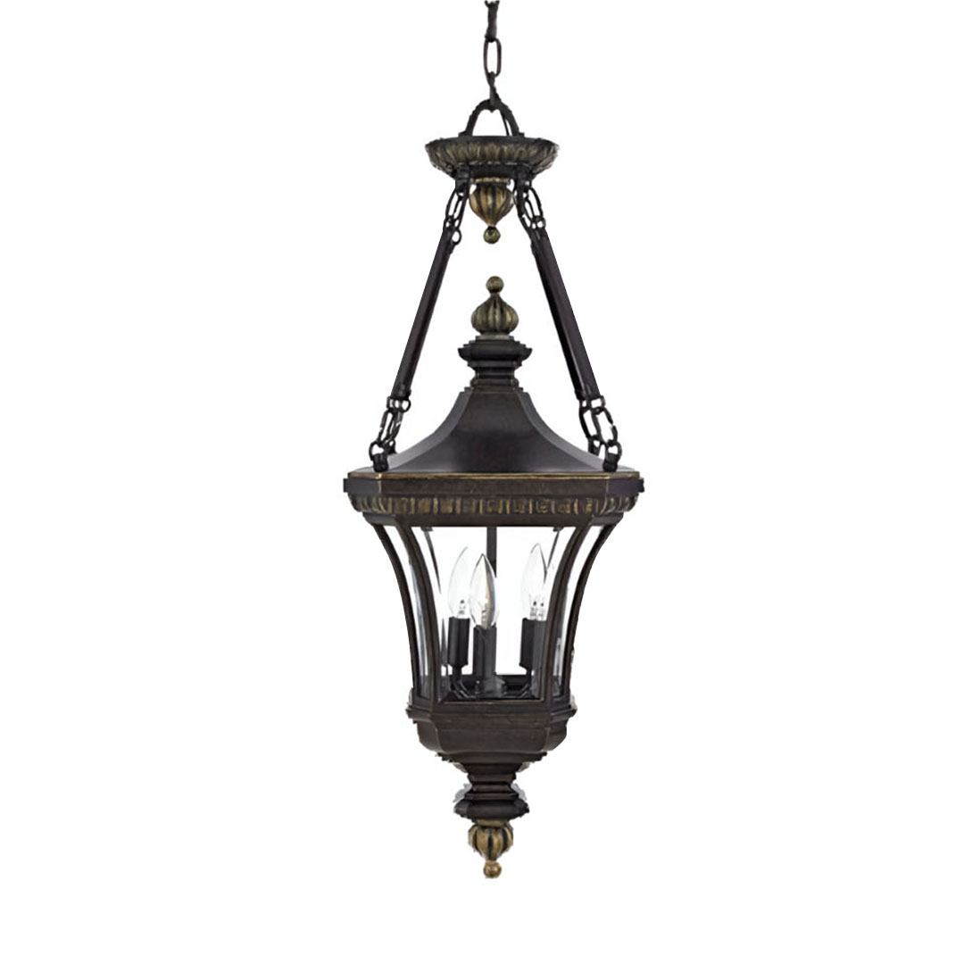 L18 79cm Clear Beveled Outdoor Lantern