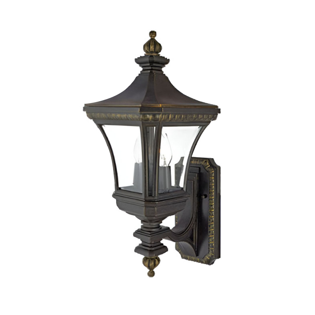 L19 53cm Clear Beveled Outdoor Lantern