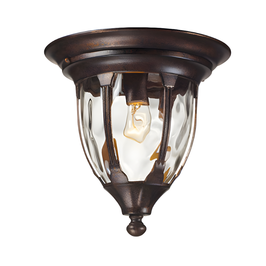 L26 23cm Clear Water Outdoor Lantern