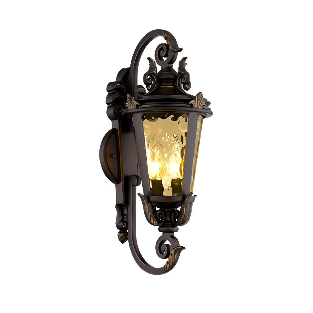 L31 55.2cm Champagne Water Outdoor Lantern