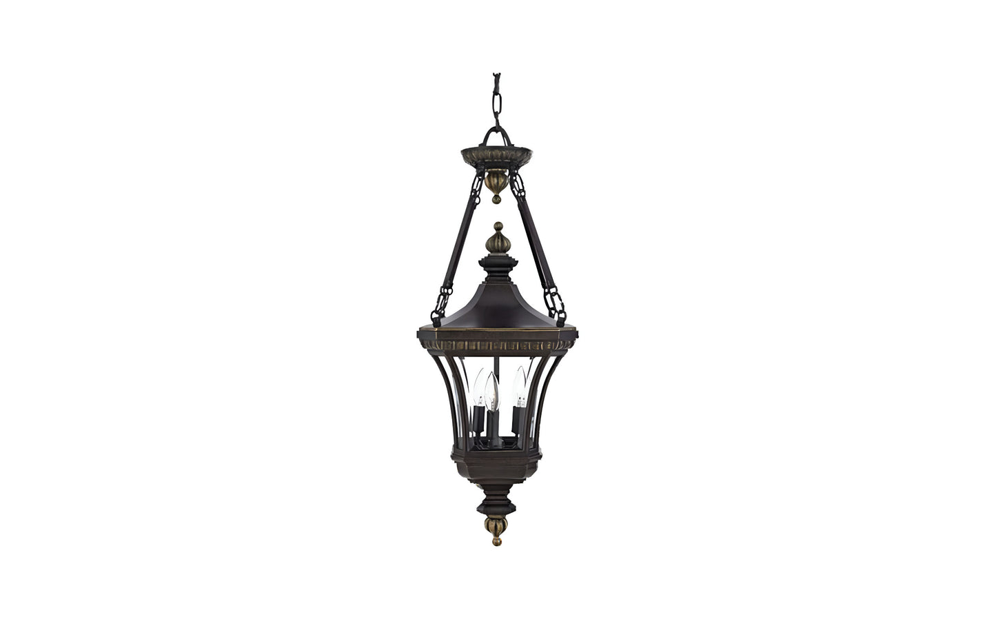 L18 79cm Clear Beveled Outdoor Lantern