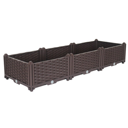 120X23CM Garden Plastic Planter Box