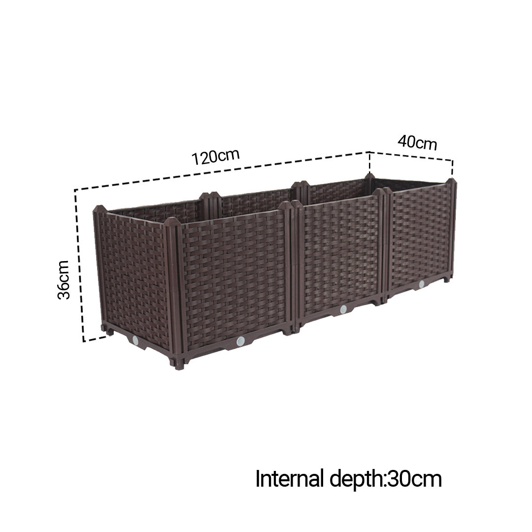 120X36CM Garden Plastic Planter Box