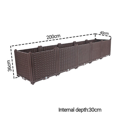 200X36CM Garden Plastic Planter Box