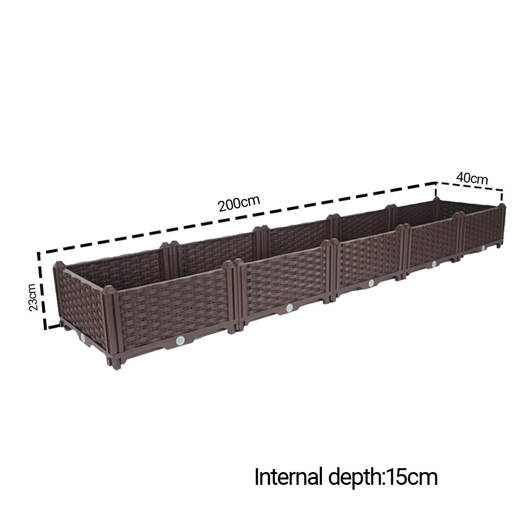 200X23CM Garden Plastic Planter Box