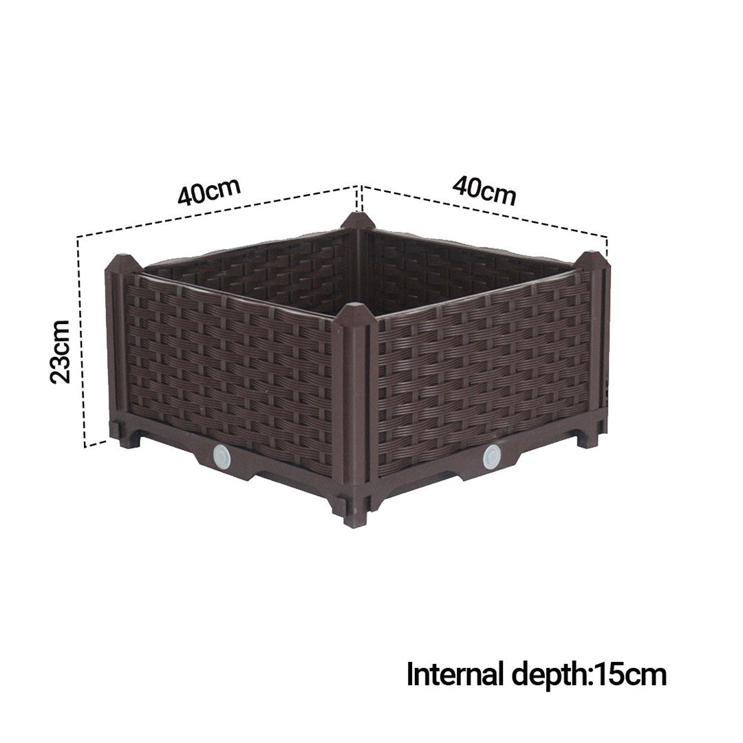 40X23CM Garden Plastic Planter Box