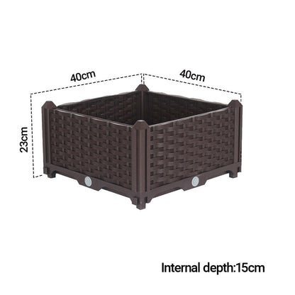 40X23CM Garden Plastic Planter Box